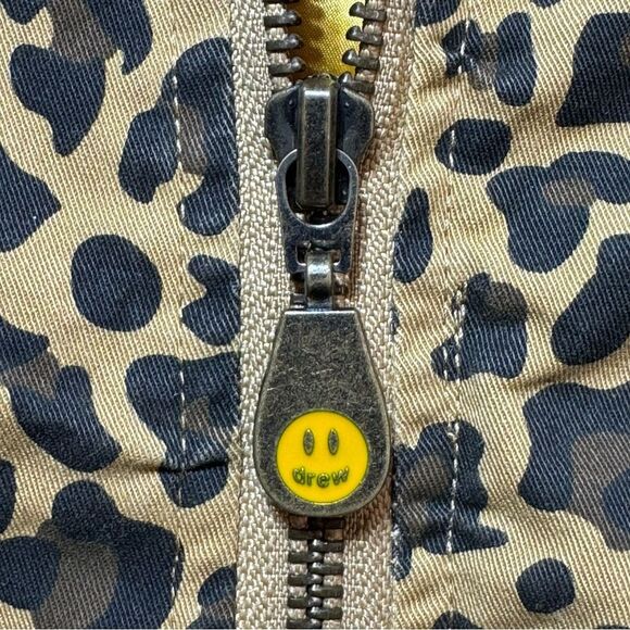 Drew House- Leopard/ Cheetah Print Zip Front Jacket- Sz. XXL - Picture 4 of 15